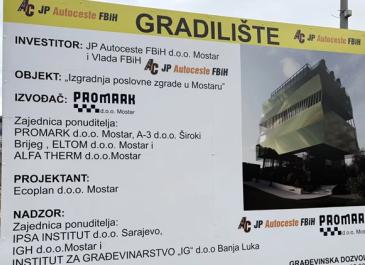 Zgrada Autocesta Mostar